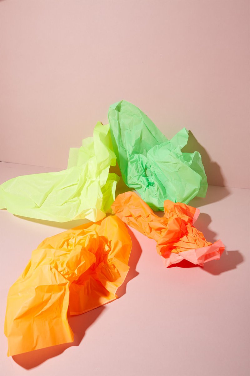 Seidenpapier Neon-Mix – Bild 4